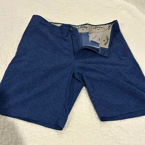 Callaway Golf Shorts 34 Blue